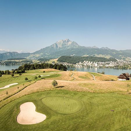 Gasthaus Badhof - Golfhotel Meggen Bagian luar foto