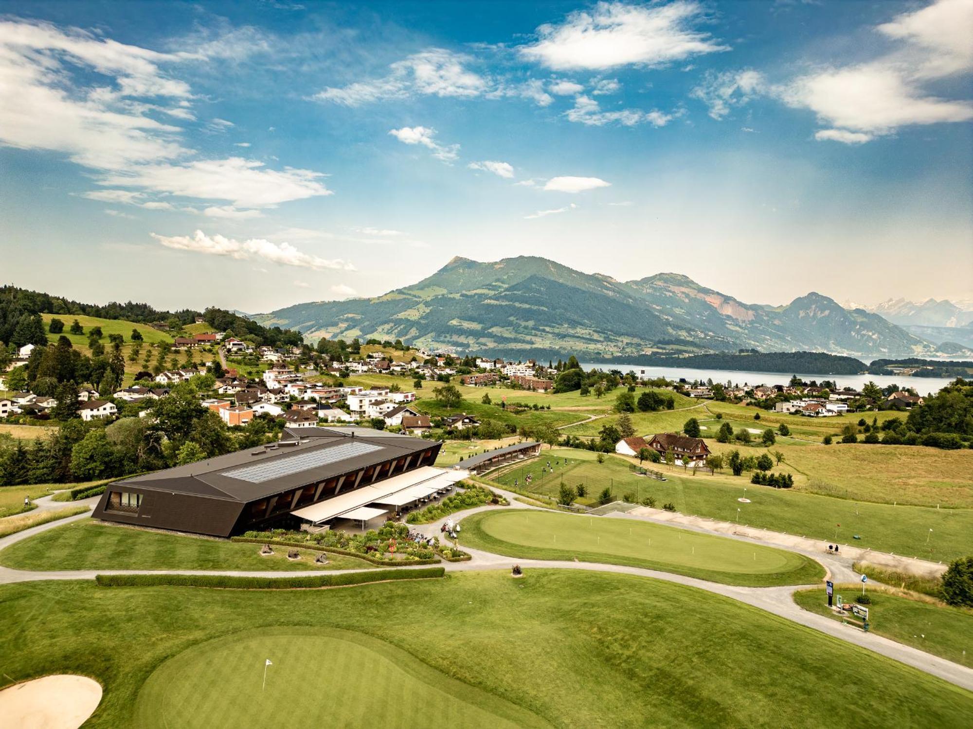 Gasthaus Badhof - Golfhotel Meggen Bagian luar foto