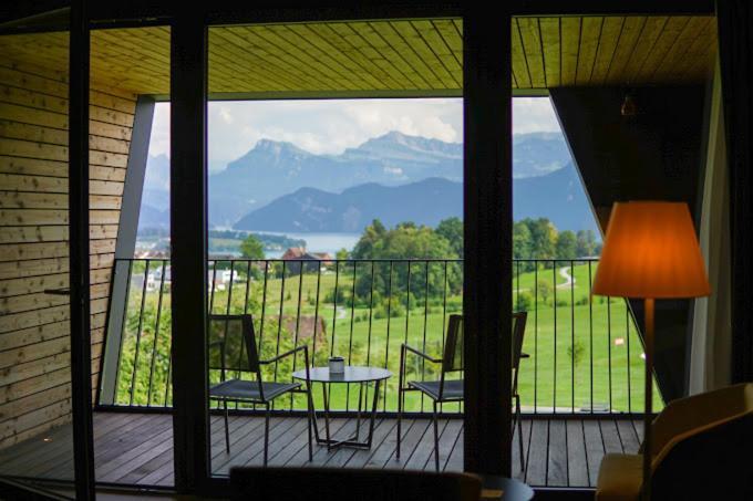 Gasthaus Badhof - Golfhotel Meggen Bagian luar foto
