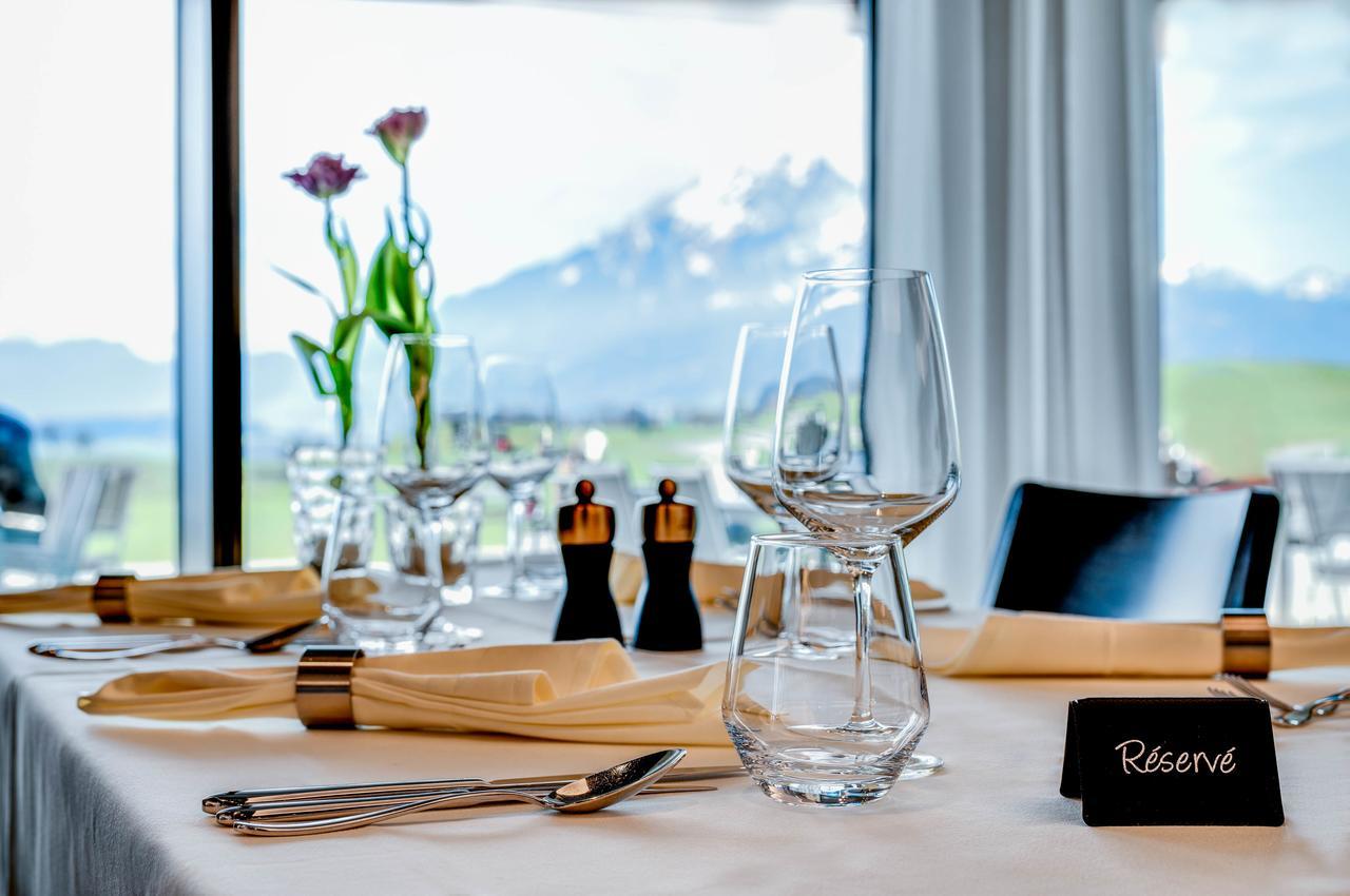 Gasthaus Badhof - Golfhotel Meggen Bagian luar foto