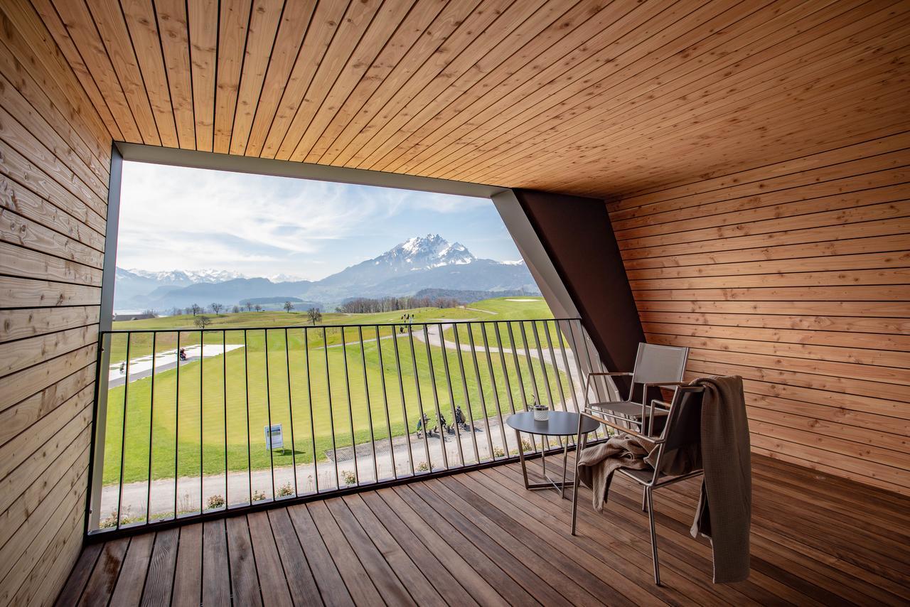 Gasthaus Badhof - Golfhotel Meggen Bagian luar foto